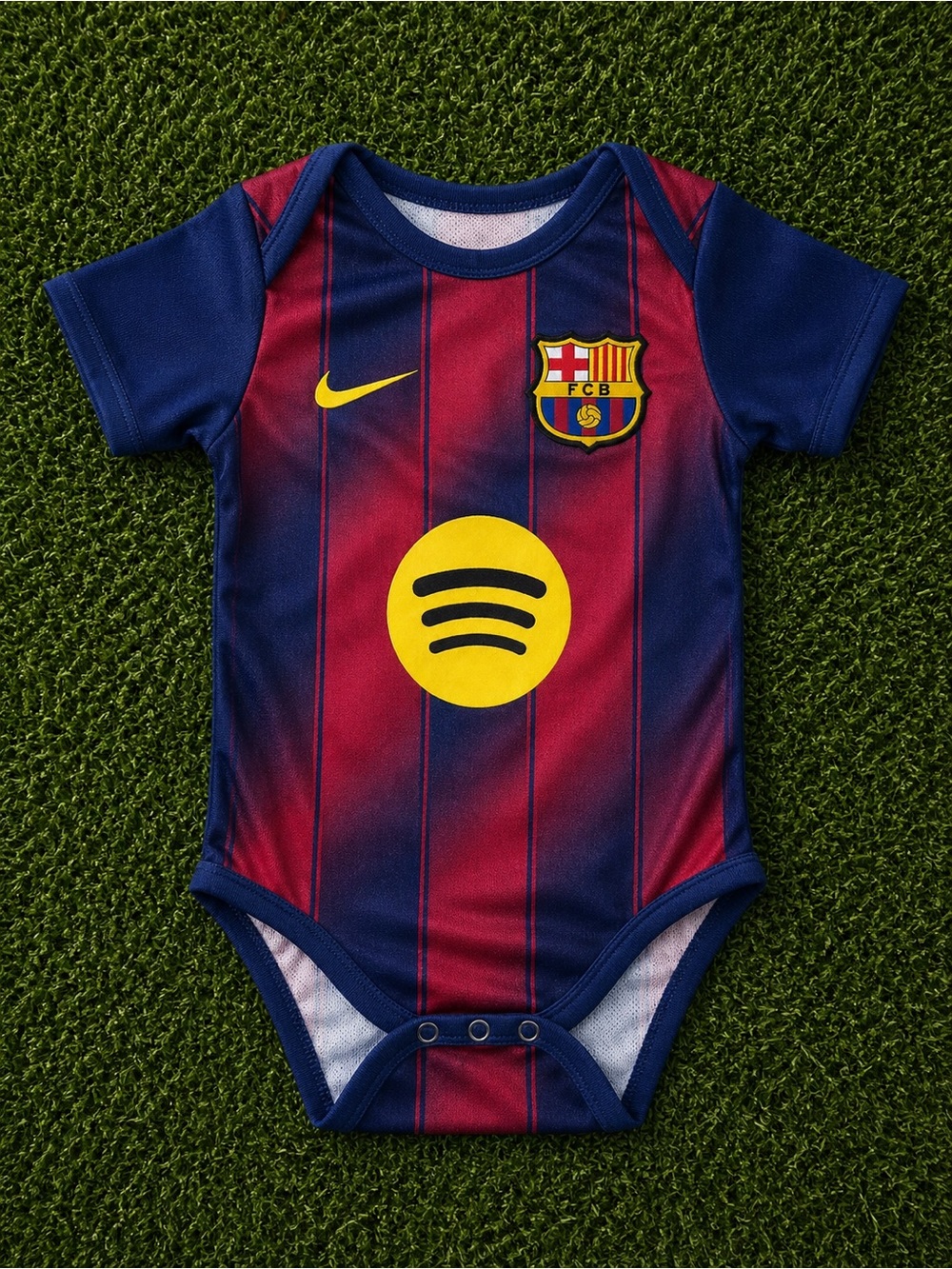 Lamine Yamal Baby Bodysuit | Red & Blue Soccer Fan Gear